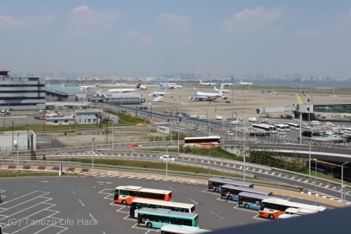 羽田空港P3駐車場からの撮影