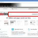 Internet Archive検索画面