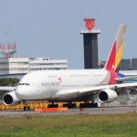 アシアナ航空A380-成田