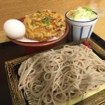 いわもとQかき揚げそば